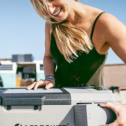 ACOPOWER LionCooler X40A Portable Solar Fridge Freezer, 42 Quarts Coolers Acopower