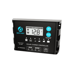ACOPOWER 20A ProteusX Waterproof PWM Solar Charge Controller Compatible With 8 Battery Types Controllers Acopower