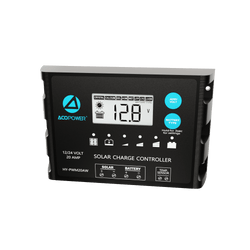 ACOPOWER 20A ProteusX Waterproof PWM Solar Charge Controller Compatible With 8 Battery Types Controllers Acopower