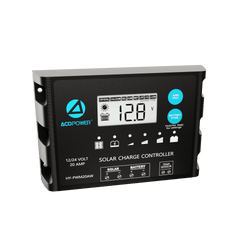 ACOPOWER 20A ProteusX Waterproof PWM Solar Charge Controller Compatible With 8 Battery Types Controllers Acopower