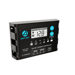 ACOPOWER 20A ProteusX Waterproof PWM Solar Charge Controller Compatible With 8 Battery Types Controllers Acopower