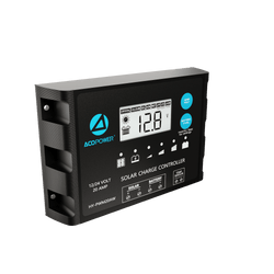 ACOPOWER 20A ProteusX Waterproof PWM Solar Charge Controller Compatible With 8 Battery Types Controllers Acopower